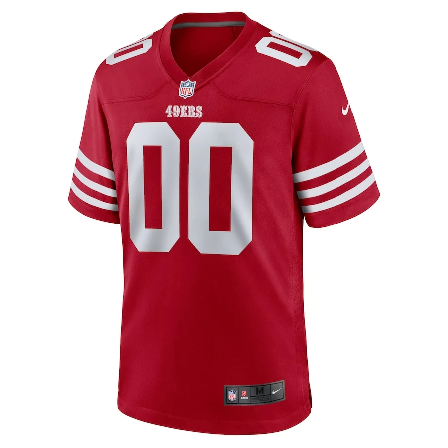 Youth San Francisco 49ers Nike Scarlet Game Custom Jersey 3 Youth San Francisco 49ers Nike Scarlet Game Custom Jersey - Image 3