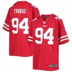Youth San Francisco 49ers Solomon Thomas Nike Scarlet Game Player Jersey