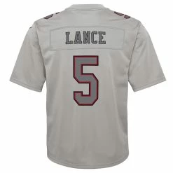 Youth San Francisco 49ers Trey Lance Nike Gray Atmosphere Game Jersey -Nike Sales youth nike trey lance gray san francisco 49ers atmosphere game jersey pi4694000 altimages ff 4694689 7d9db14ffb2f071e2c2aalt3 full