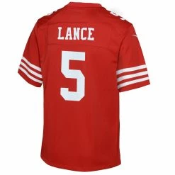 Youth San Francisco 49ers Trey Lance Nike Scarlet Game Jersey -Nike Sales youth nike trey lance scarlet san francisco 49ers game jersey pi4559000 altimages ff 4559302 2427bd4729289a5b3f17alt3 full